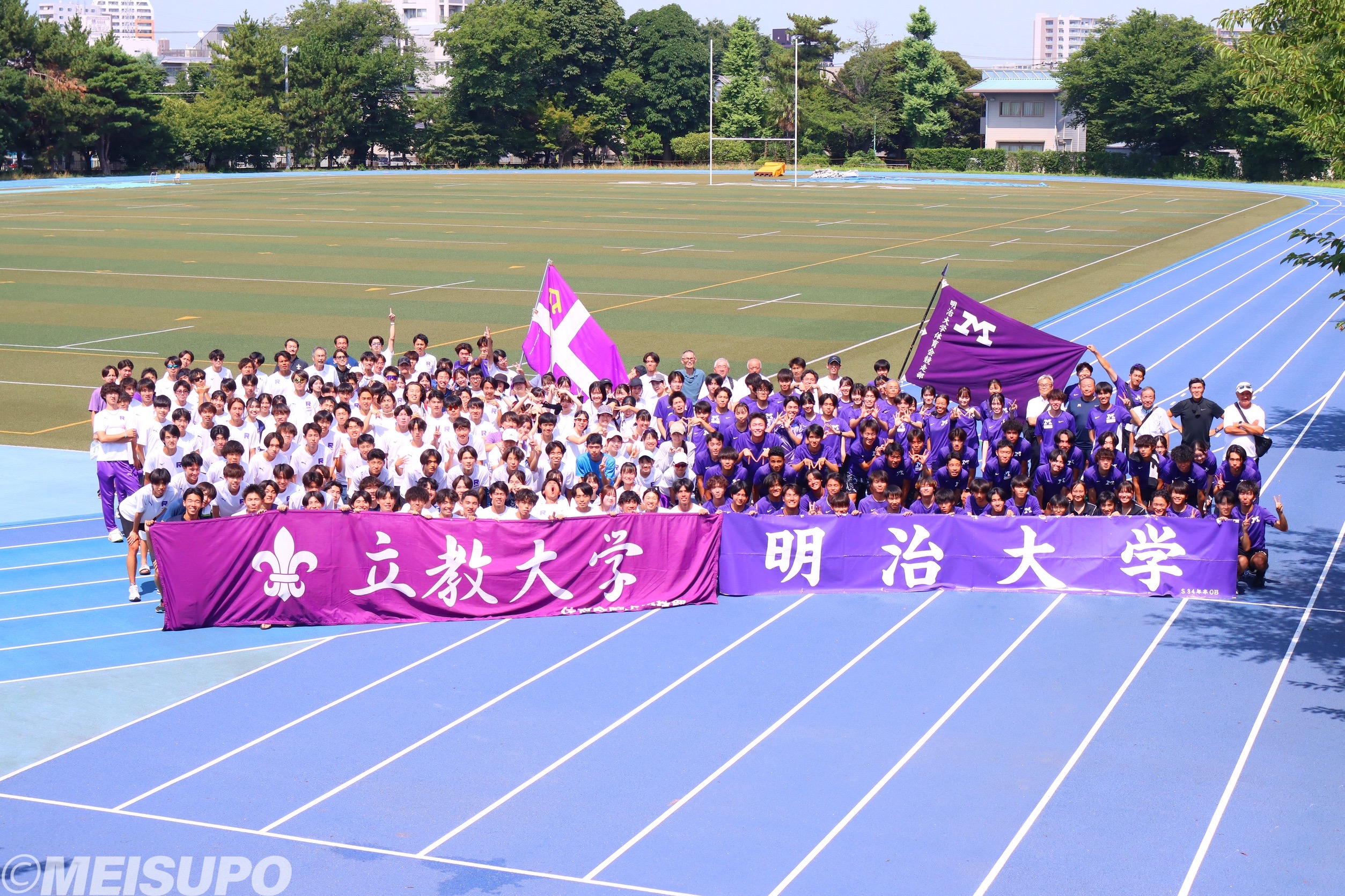 立大に僅差で優勝逃すも成長の手応え／明大対立大対校大会 – 明大