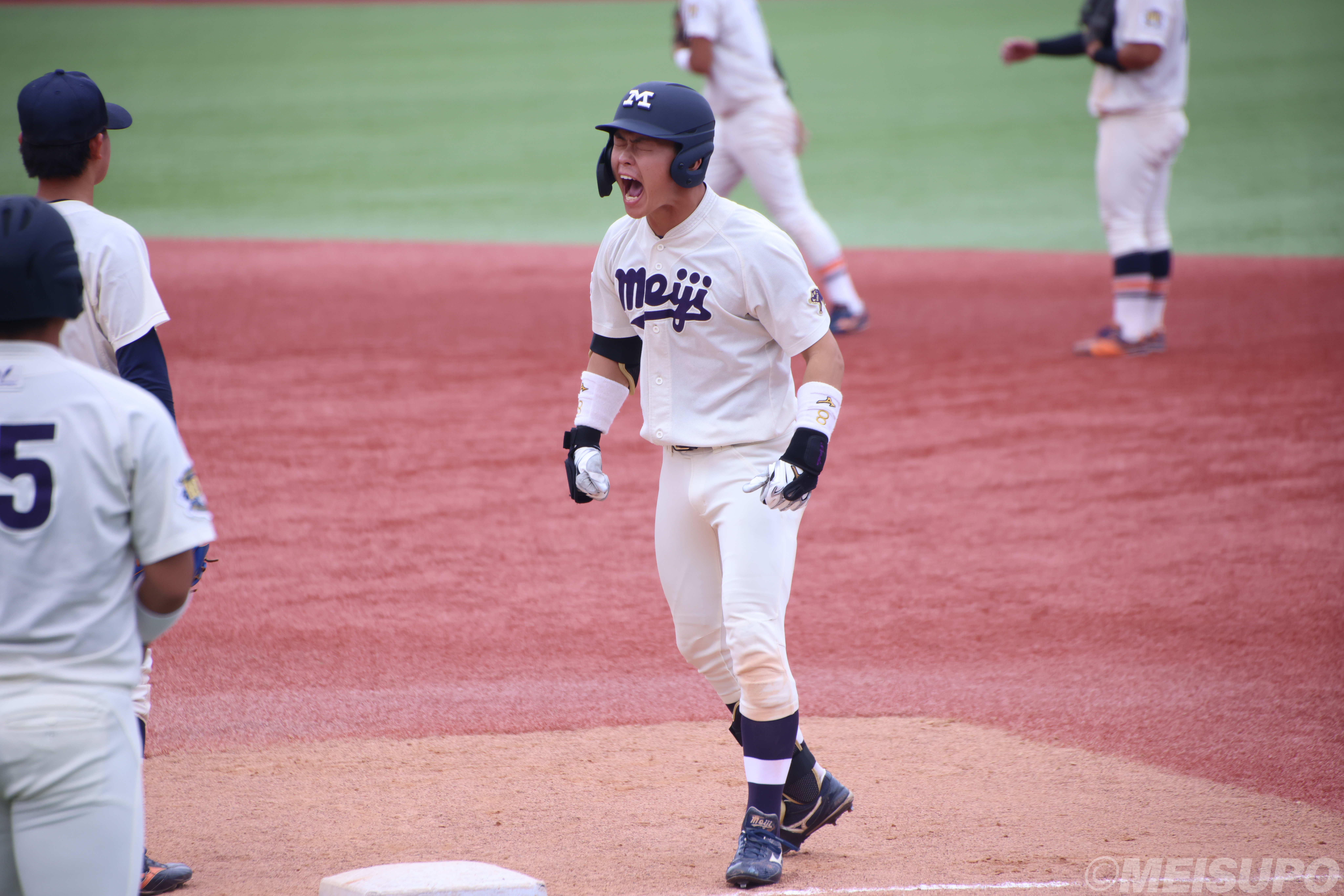 終盤に劇的勝ち越し！ 法大から勝ち点獲得／東京六大学秋季リーグ戦 