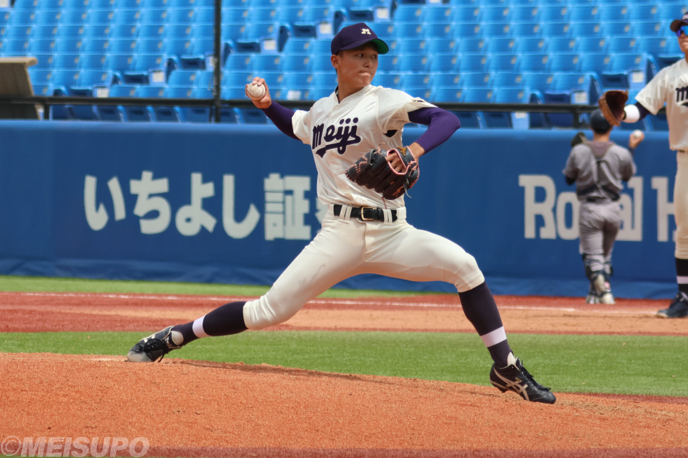 硬式野球】（26）春季リーグ戦後インタビュー 浦久響投手 – 明大 